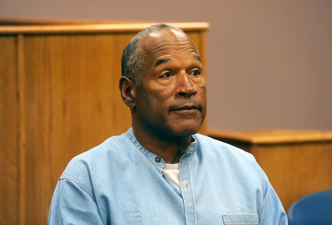 O.J. Simpson in his 2017 parole hearing