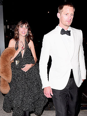 Alexa Chung and Alexander Skarsgard