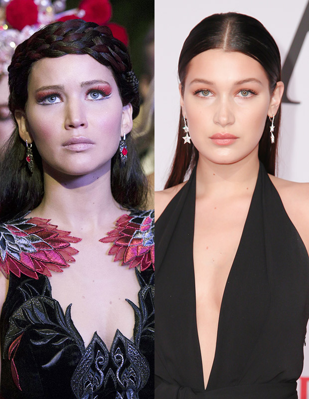 Bella Hadid Jennifer Lawrence