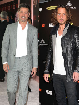 Brad Pitt and Chris Cornell
