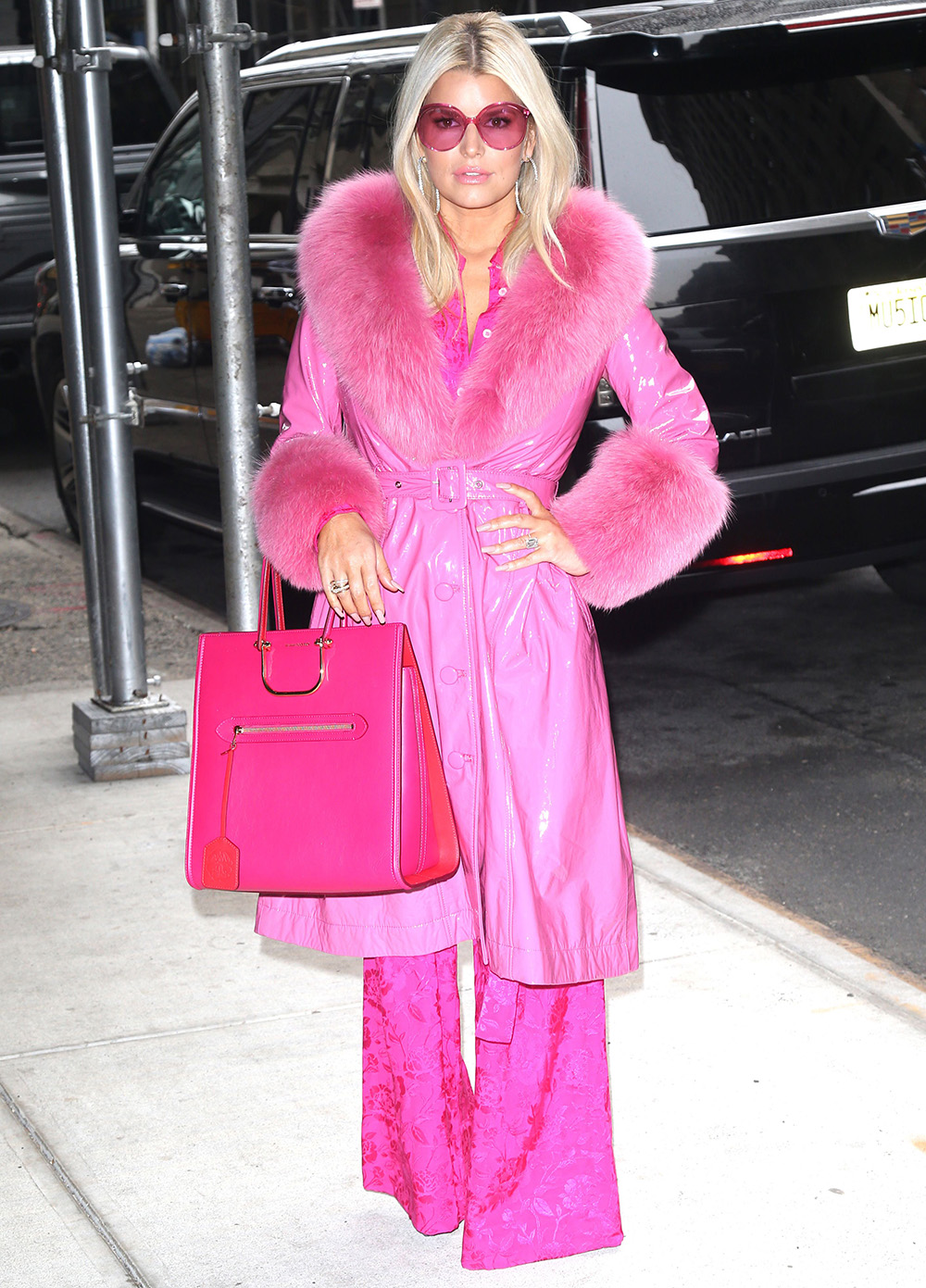 Jessica Simpson out and about, New York, USA - 04 Feb 2020