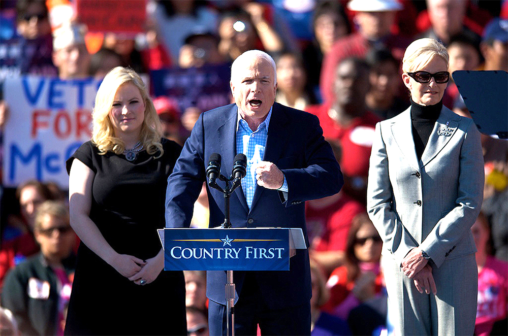 McCain Rally in Spring Field Virginia