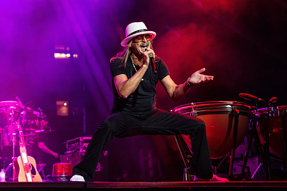 Kid Rock performs on stage at KAABOO Texas at AT&T Stadium, in Arlington, Texas
2019 KAABOO Texas - Day 2, Arlington, USA - 11 May 2019