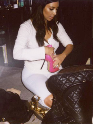 Kim Kardashian Packing Tips