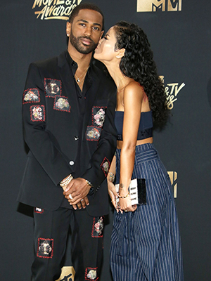 Big Sean and Jhene Aiko