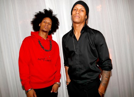 Les Twins - Laurent Nicolas Bourgeois and Larry Nicolas BourgeoisZadig & Voltaire x Kate Moss x Lou Doillon party, Spring Summer 2020, Paris Fashion Week, France - 25 Sep 2019