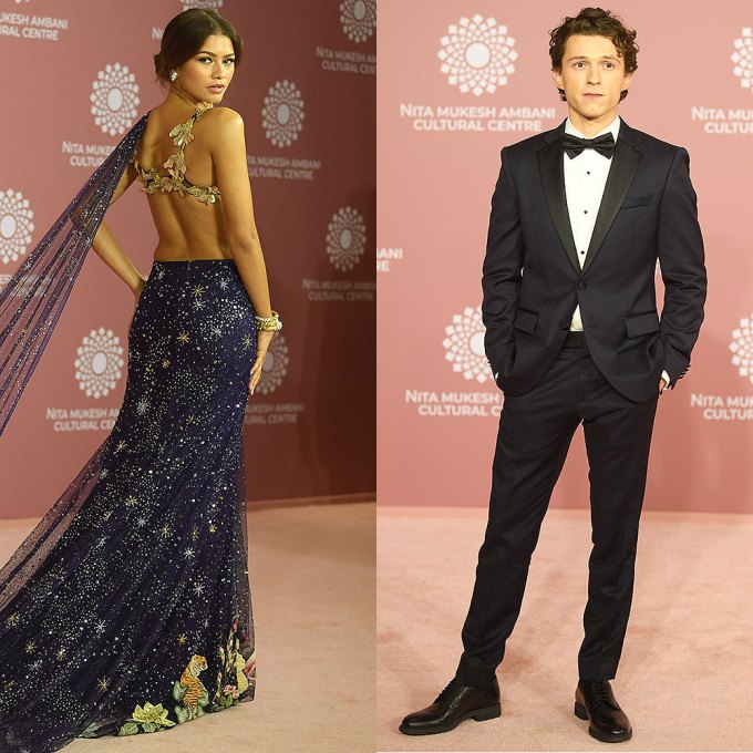 Zendaya & Tom at the Mumbai Gala