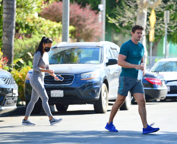 Nicole Scherzinger & Thom Evans