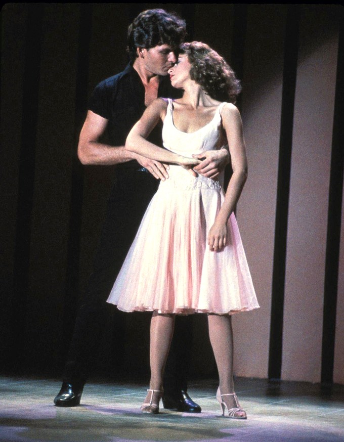 Patrick Swayze & Jennifer Grey on stage