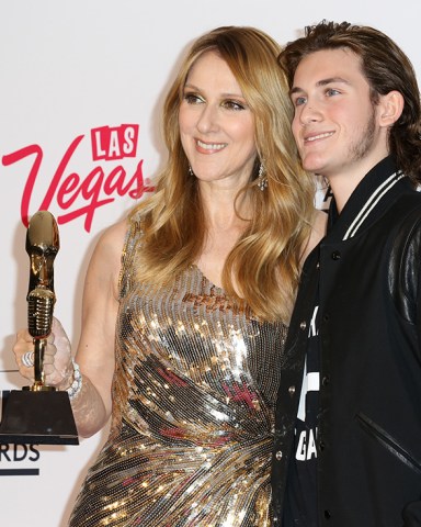 Celine Dion and René-Charles AngelilBillboard Music Awards, Press Room, Las Vegas, America - 22 May 2016