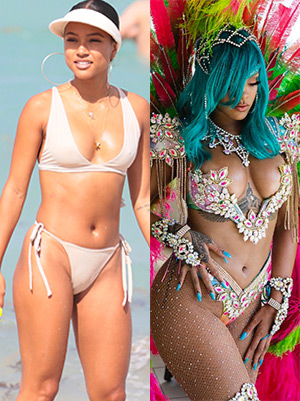 Karrueche Tran & Rihanna