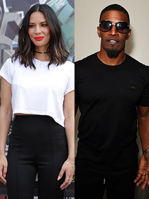 Olivia Munn Jamie Foxx
