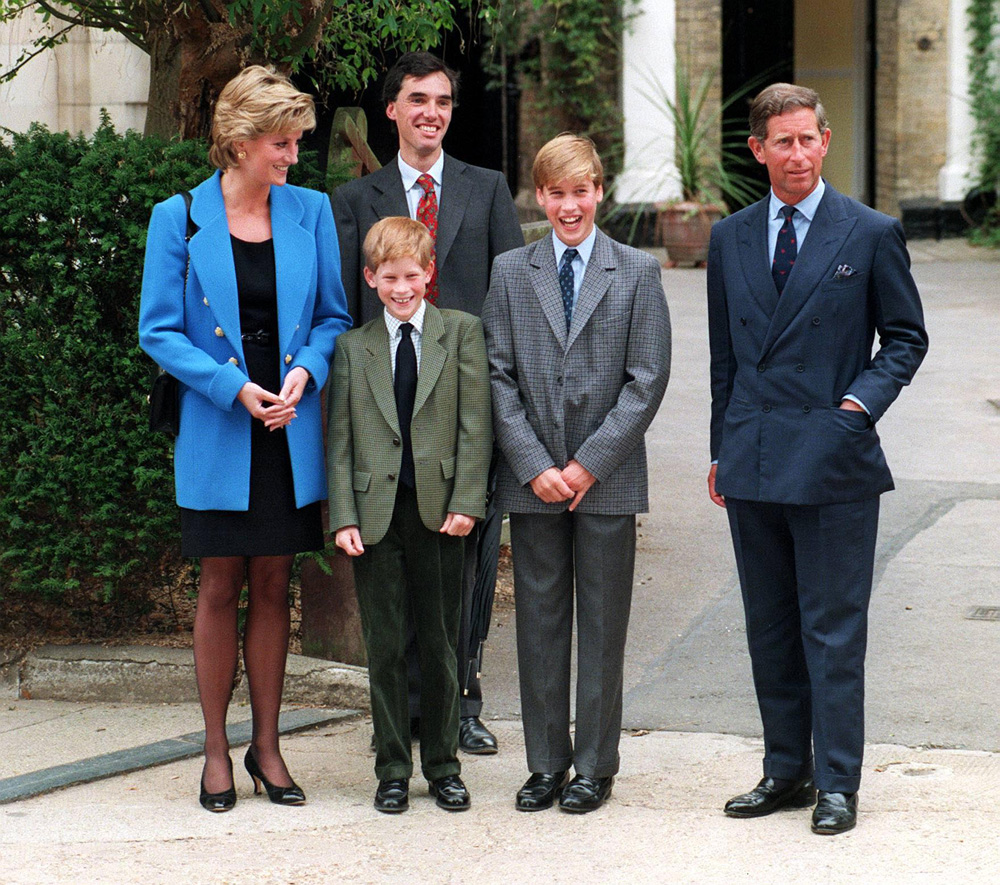 Prince William's First Day at Eton College Public School, Windsor, Britain - 1995