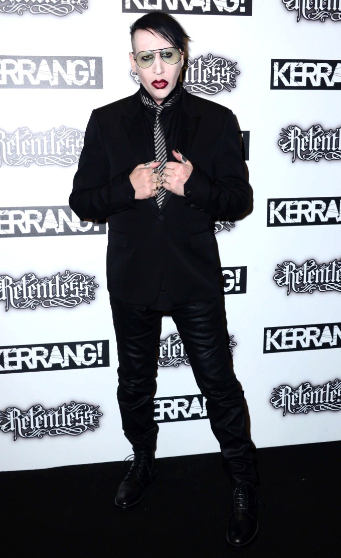 Marilyn Manson at 2015 Kerrang! Awards