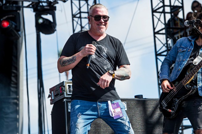 Steve Harwell Performing In 2017
