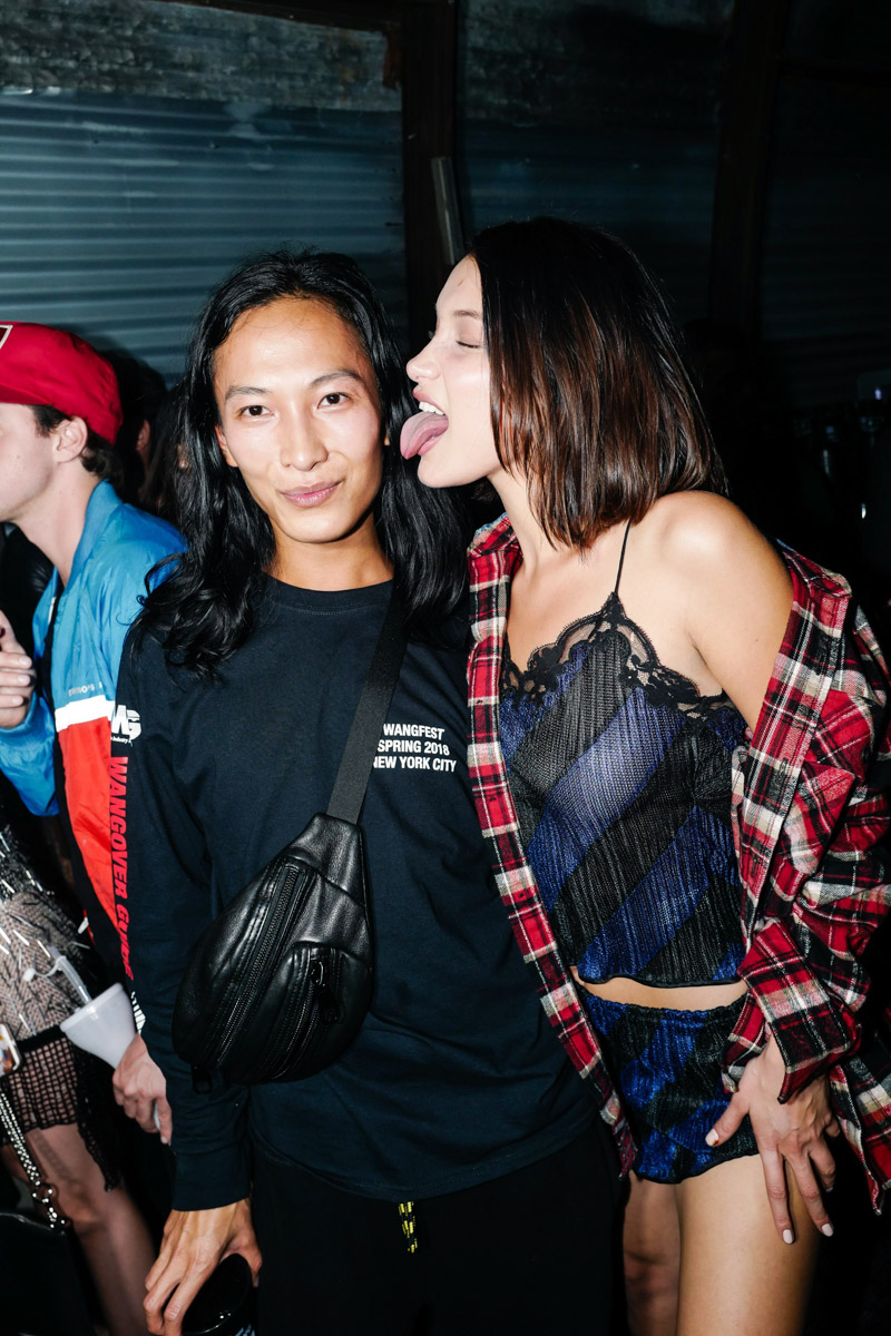 Alexander Wang, Bella HadidAlexander Wang show, Spring Summer 2018, New York Fashion Week, USA - 09 Sep 2017