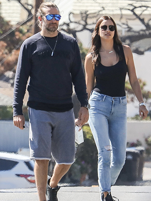 Bradley Cooper And Irina Shayk Walking Together