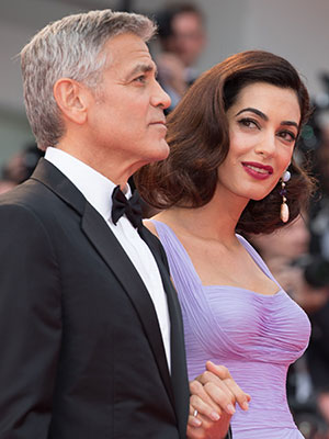 George and Amal Clooney
