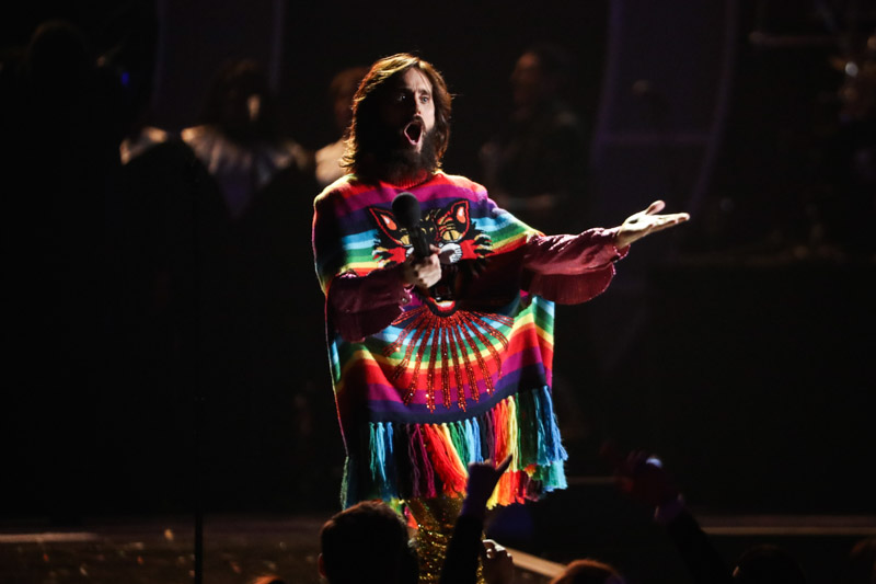 Jared Leto - Thirty Seconds to MarsiHeart Radio Festival, Show, Day 1, Las Vegas, USA - 22 Sep 2017
