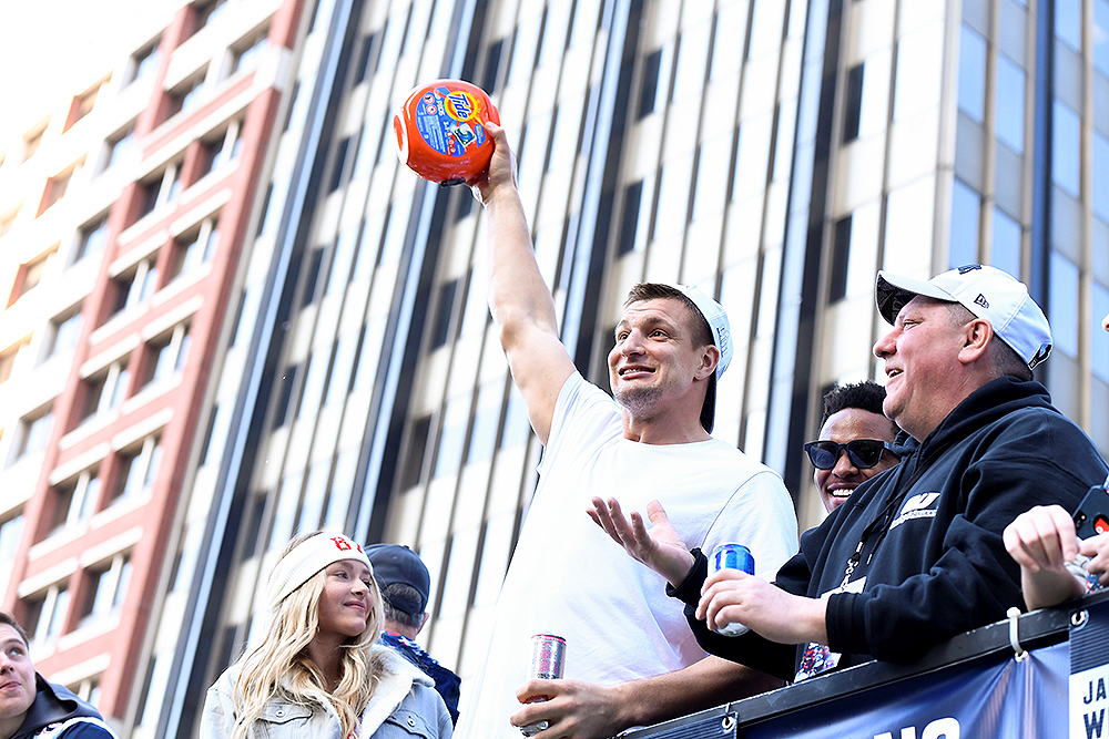 NFL New England Patriots Super Bowl LIII Parade, Boston, USA - 05 Feb 2019