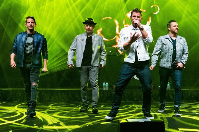 98 Degrees in concert at The Coconut Creek Casino, Coconut Creek, Florida, USA – 28 Feb 2020