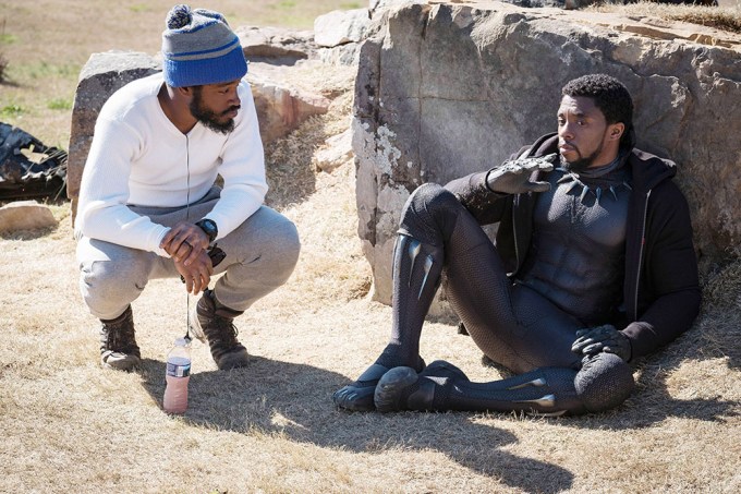 Ryan Coogler With Chadwick Boseman