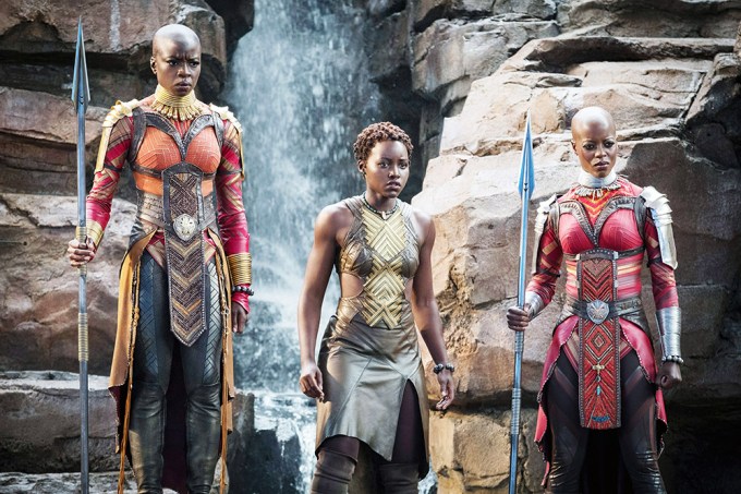 Danai Gurira, Lupita Nyong’o & Florence Kasumba