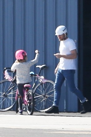 Los Angeles, CA  - Ewan McGregor takes his daughter Anouk for a quick bike ride at the Santa Monica airport. The 'Fargo' star rides around with his young daughter as she takes a spill, before pulling out his classic ride for a weekend cruise.

Pictured: Ewan Mcgregor

BACKGRID USA 25 FEBRUARY 2018 

USA: +1 310 798 9111 / usasales@backgrid.com

UK: +44 208 344 2007 / uksales@backgrid.com

*UK Clients - Pictures Containing Children
Please Pixelate Face Prior To Publication*