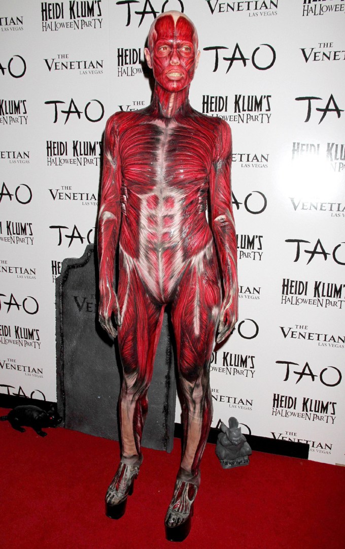 Heidi Klum Without Skin