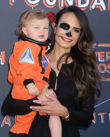 2017 GOOD+ Foundation Halloween Bash in LA.Pictured: Jordana Brewster and son Rowan Brewster-Form,Jerry Seinfeldwife Jessica SeinfeldSarah Michelle GellarSarah Jane MorrisJordana Brewsterkids Julian Form-BrewsterRowan Brewster-Formson Rowan Brewster-FormSebastian ManiscalcofamilyRef: SPL1607408 221017 NON-EXCLUSIVEPicture by: SplashNews.comSplash News and PicturesUSA: +1 310-525-5808London: +44 (0)20 8126 1009Berlin: +49 175 3764 166photodesk@splashnews.comWorld Rights, No Belgium Rights, No Brazil Rights, No France Rights, No Japan Rights, No Netherlands Rights, No Poland Rights