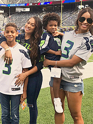 La La Anthony & Ciara With Kids