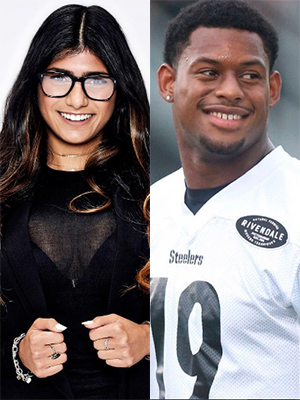 JuJu Smith-Schuster Mia Khalifa's Flirty Tweet