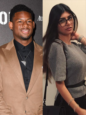 Mia Khalifa JuJu Smith-Schuster