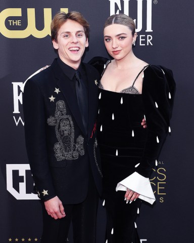 Peyton List, Jacob Bertrand
27th Critics' Choice Awards, Arrivals, Los Angeles, California, USA - 13 Mar 2022