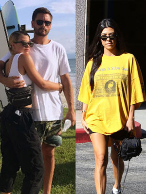 Scott Disick Sofia Richie Kourtney Kardashian