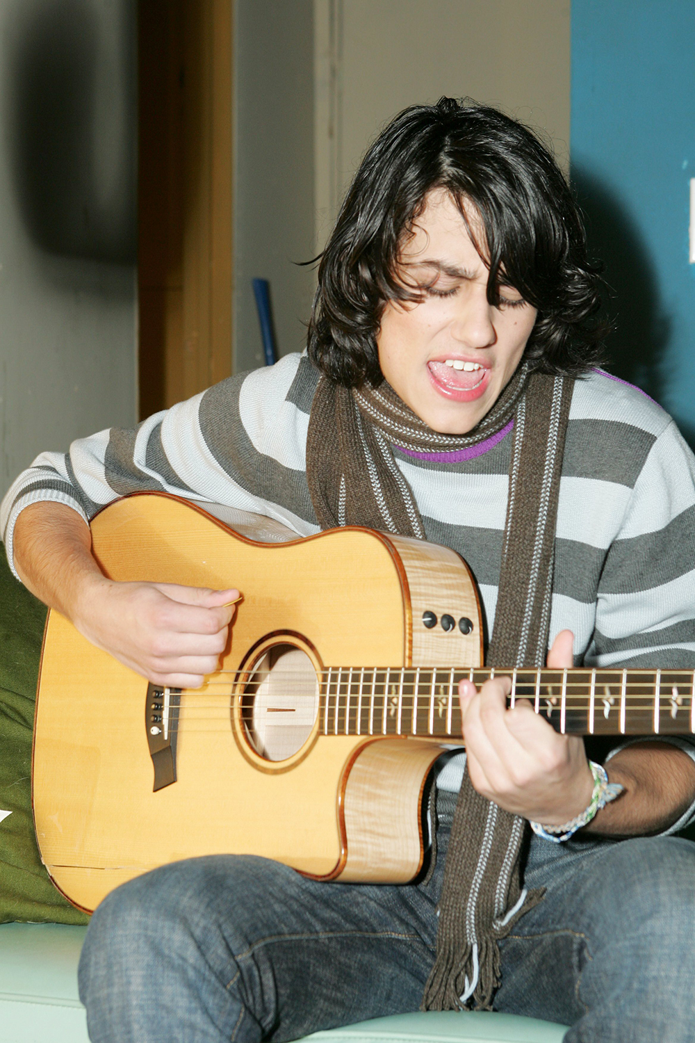 Teddy Geiger Video Shoot 'For You I Will', Los Angeles, USA - 11 Dec 2005