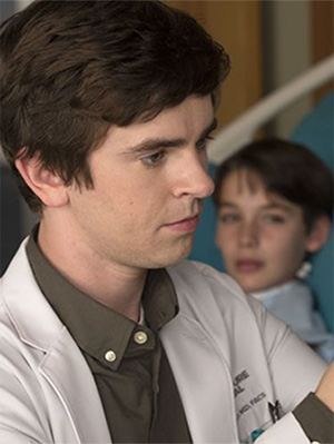 Freddie Highmore in 'The Good Doctor'