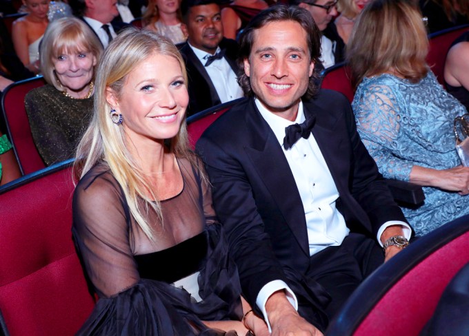 Gwyneth Paltrow & Brad Falchuk At The 2019 Emmys