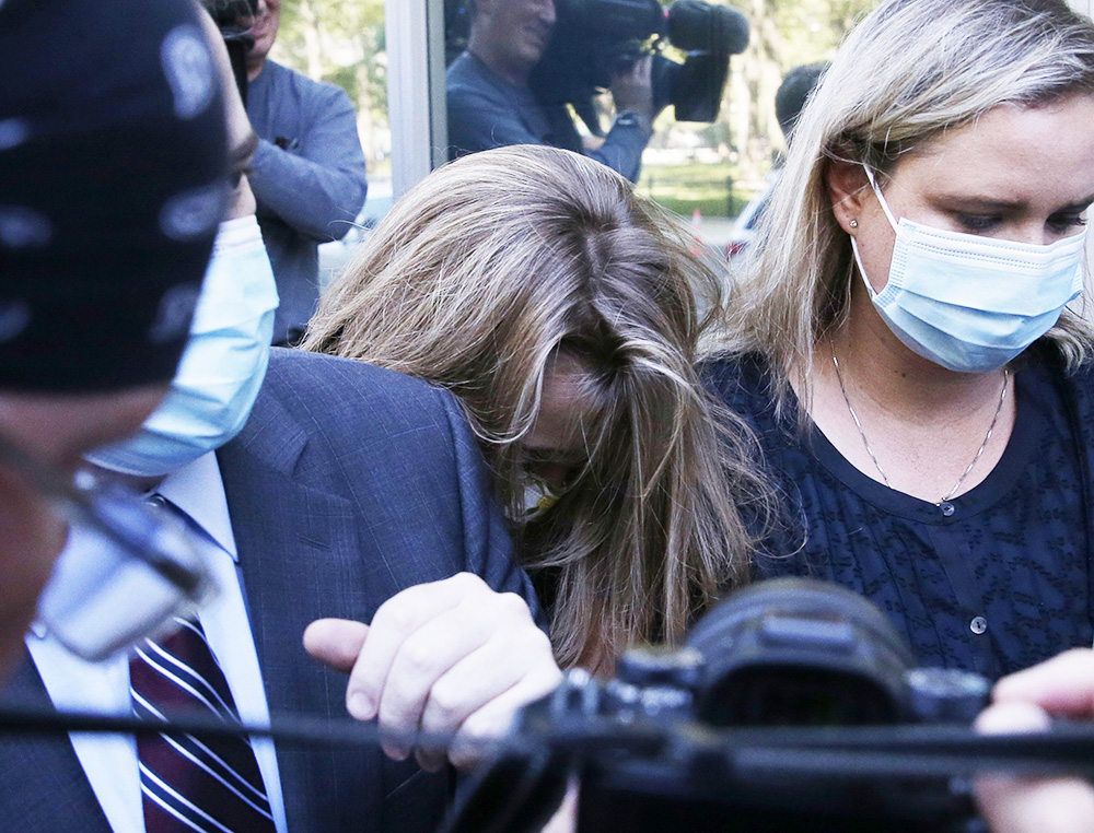 Allison Mack Arrives at Brooklyn Federal Courthouse for sentencing on Wednesday, June 30 in New York City. Mack, who gained fame in the TV series "Smallville", pleaded guilty to racketeering charges in the case involving the cult-like group Nxivm.
Allison Mack Arrives at Brooklyn Federal Courthouse for Sentencing, New York, United States - 30 Jun 2021