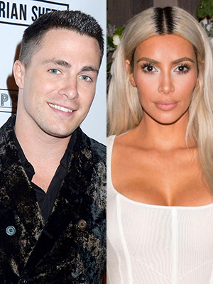 Kim Kardashian Colton Haynes