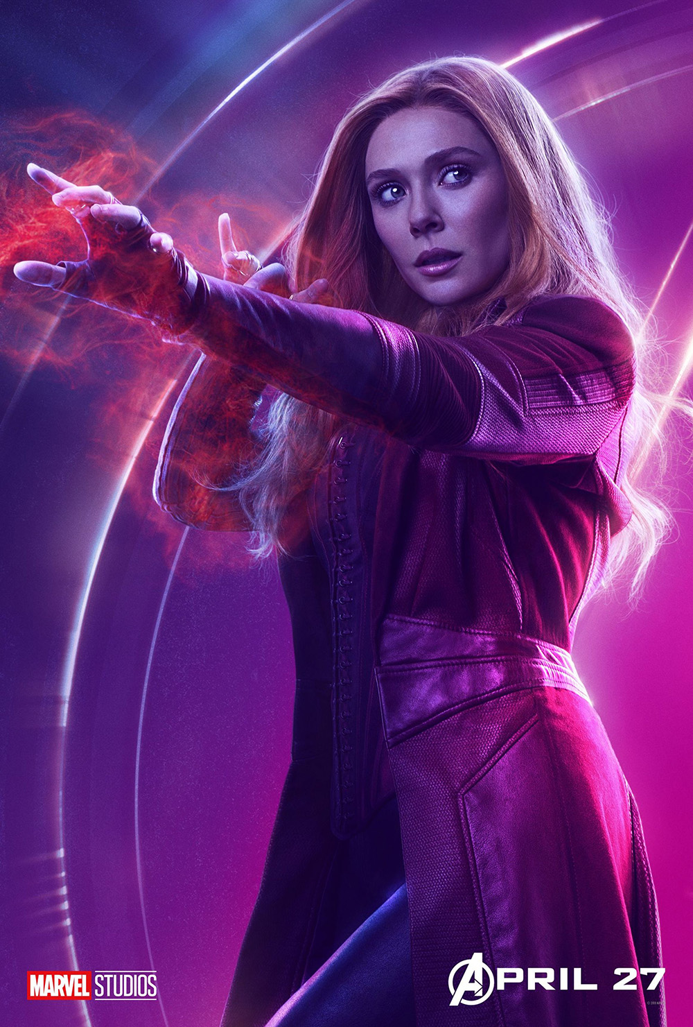 No Merchandising. Editorial Use Only. No Book Cover Usage
Mandatory Credit: Photo by Marvel/Disney/Kobal/REX/Shutterstock (9641147ab)
Elizabeth Olsen
"Marvel's Avengers: Infinity War" Film  - 2018