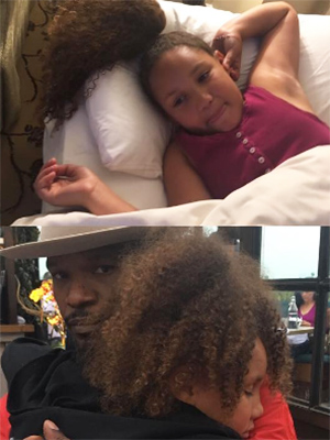 Jamie Foxx and Annalise Bishop