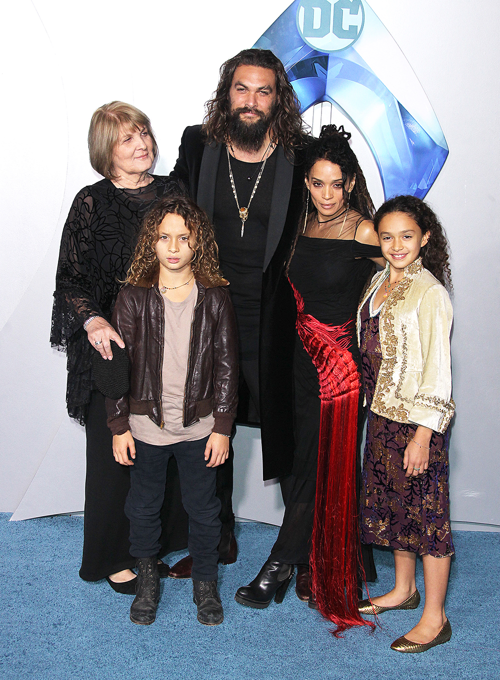 Jason Momoa, Lisa Bonet'Aquaman' film premiere, Arrivals, Los Angeles, USA - 12 Dec 2018