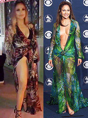 Jennifer lopez dress dubai
