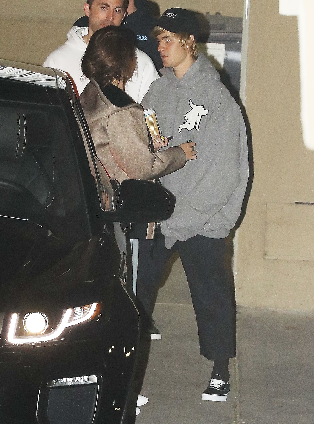 Selena Gomez and Justin bieber attend church together in Los Angeles