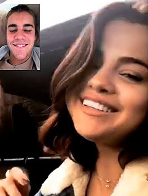 Justin Bieber and Selena Gomez