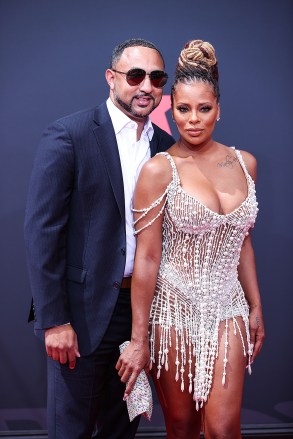 LOS ANGELES, CALIFORNIA, USA - JUNE 26: BET Awards 2022 held at Microsoft Theater at L.A. Live on June 26, 2022 in Los Angeles, California, United States. (Photo by Xavier Collin/Image Press Agency)

Pictured: Michael Sterling,Eva Marcille,Mary J. Blige
Ref: SPL5322239 260622 NON-EXCLUSIVE
Picture by: Xavier Collin/Image Press Agency/Splash News / SplashNews.com

Splash News and Pictures
USA: +1 310-525-5808
London: +44 (0)20 8126 1009
Berlin: +49 175 3764 166
photodesk@splashnews.com

World Rights, No Italy Rights