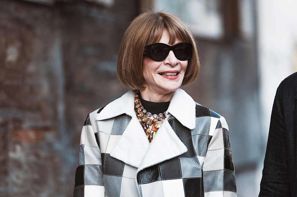 Anna Wintour
Street style, Fall Winter 2020, Milan Fashion Week, Italy - 21 Feb 2020