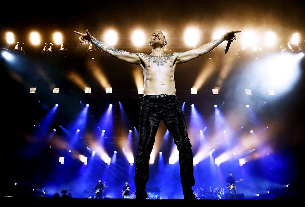 Chester Bennington
Bravalla festival, Norrkoping, Sweden - 29 Jun 2017