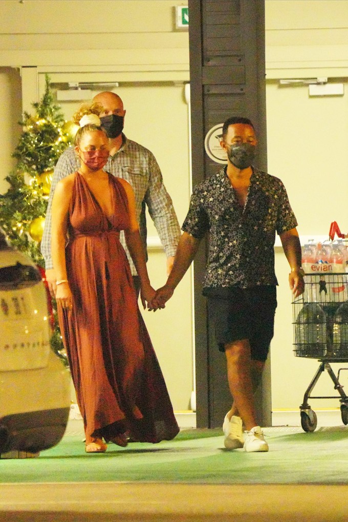 John Legend & Chrissy Teigen Stock u on Christmas Supplies